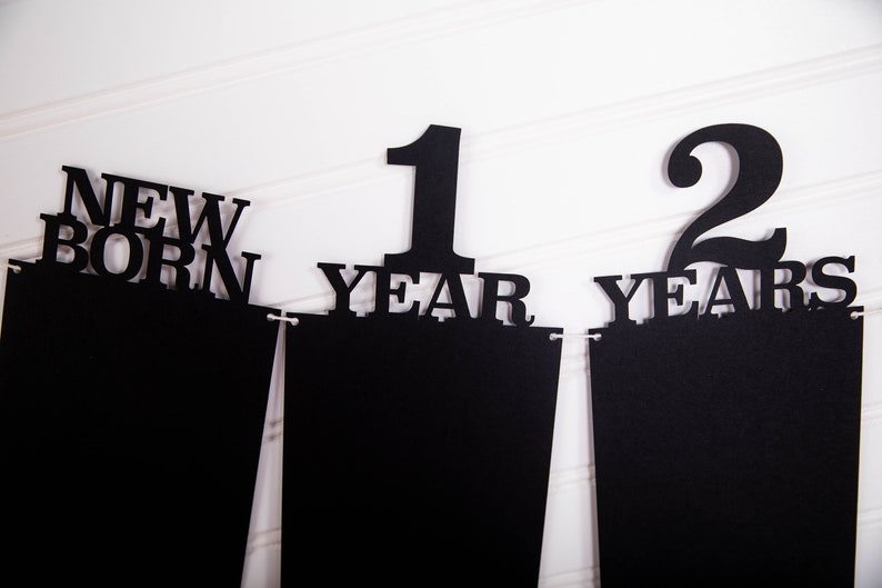 Birthday Photo Banner, Yearly Annual Photos Teenager, Quinceñera, Sweet 16, Debut, 18th, 21st Birthday image 2
