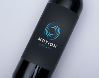 Custom Wine Label - Personalized Logo, Fits Red & White Bottles
