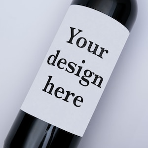 Custom Wine Label - custom design wine bottle label