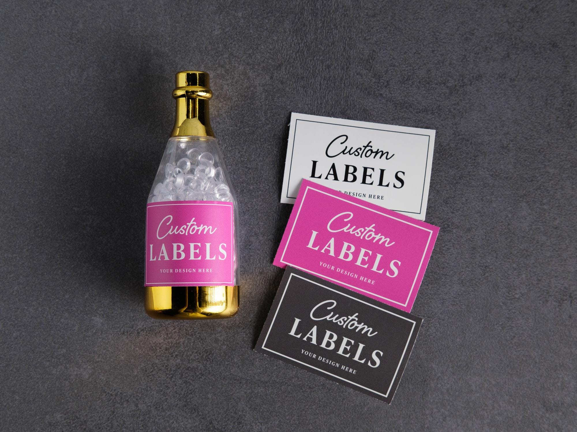 Custom Logo Candle Labels Easy Apply Opaque Jar Stickers Waterproof ...