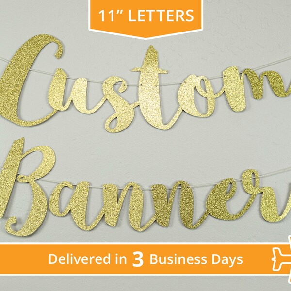 Custom Made Banner - Etsy