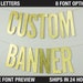 see more listings in the Custom Banners section