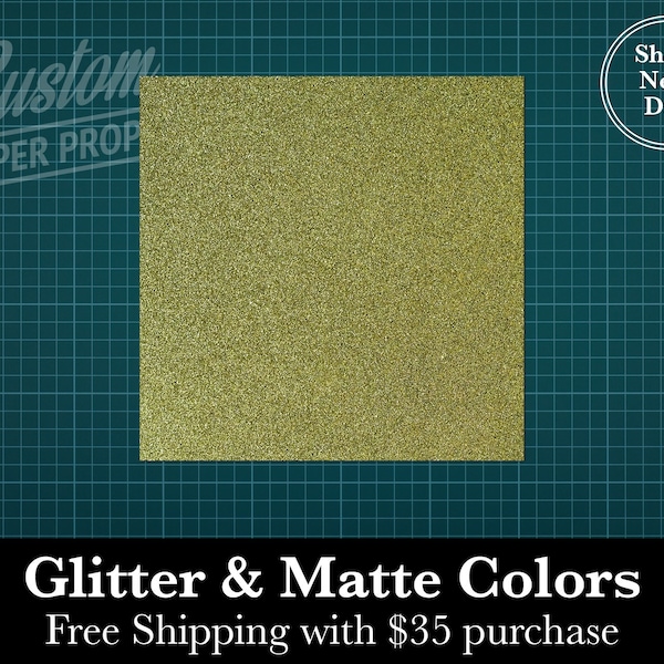 Glitter Card Stock Etsy