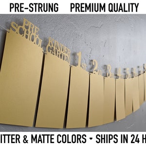 Elementary School Pre K to 6th Grade Photo Banner,  - Grades, Grad Party Decorations 2025, Graduation Photo Banner, Preschool