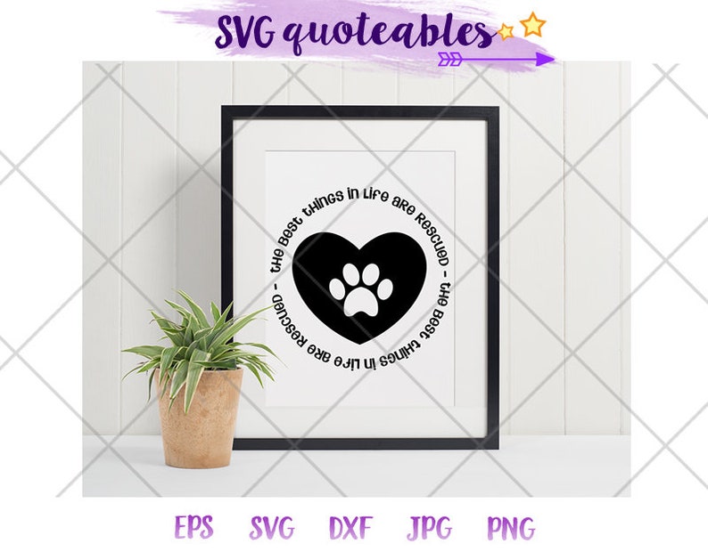 Download Pet rescue Silhouette SVG Clipart Cut File Animal Rescue ...