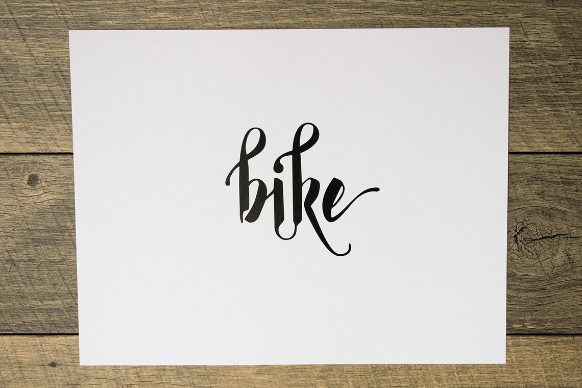 Motivational Word Bike Wall Art Unique Handmade Font - Il 1140xN.1952864961 5v7n