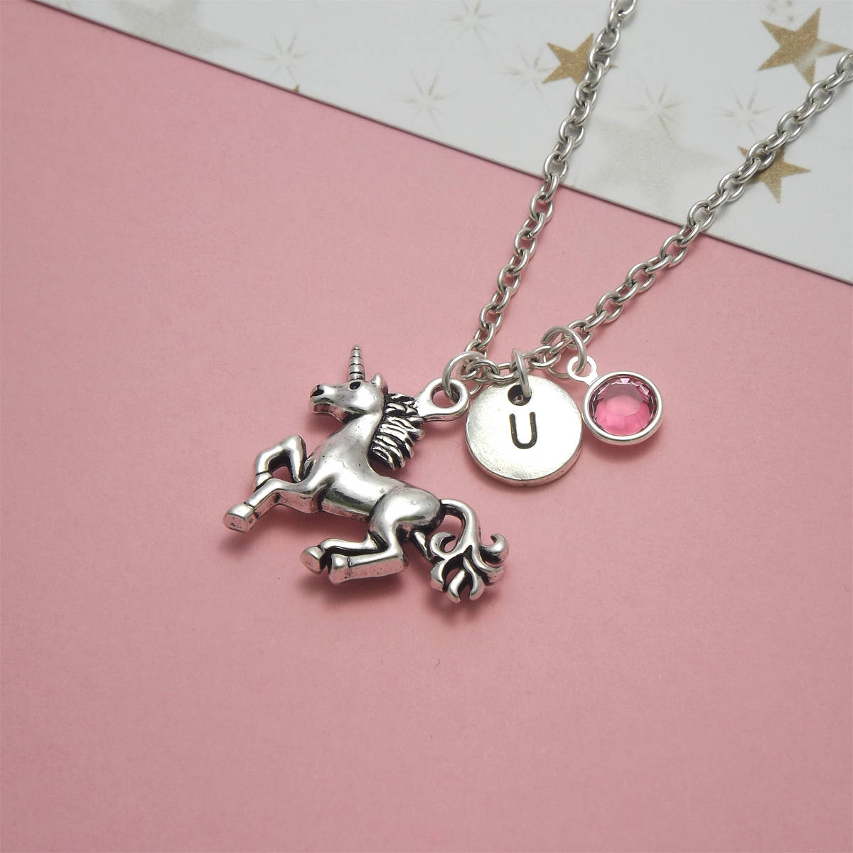 Unicorn necklace kids Unicorn jewelry kids Magical unicorn Etsy