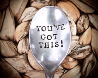 You’ve Got This teaspoon motivating motivational inspiring encouraging office birthday MENTAL HEALTH GIFT for coworker boss friend family