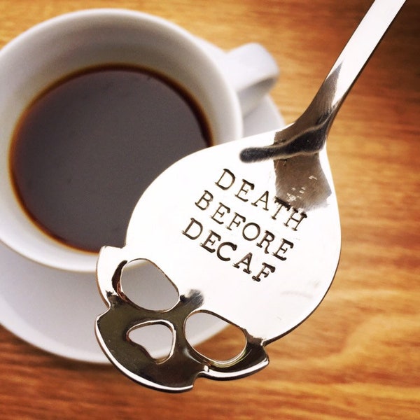 Skull Coffee Maker Etsy
