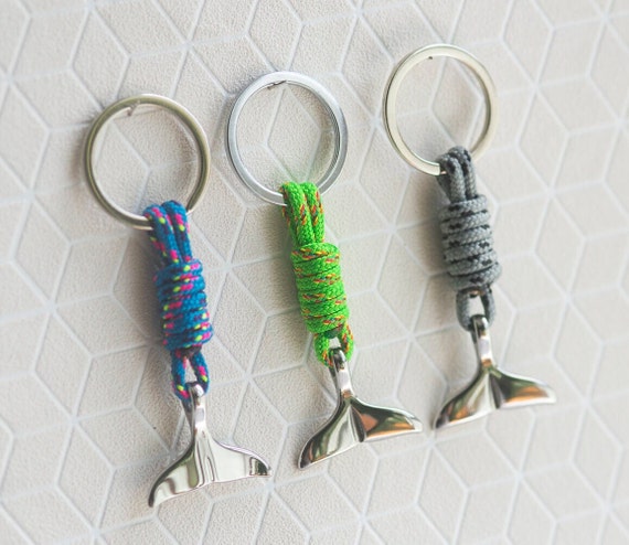 Nautical Keychain With Whale Tail Ocean Key Chain Ideal Surf Style Keychain for Men and Women Gift for Your Boyfriend or Girlfriend Etsy