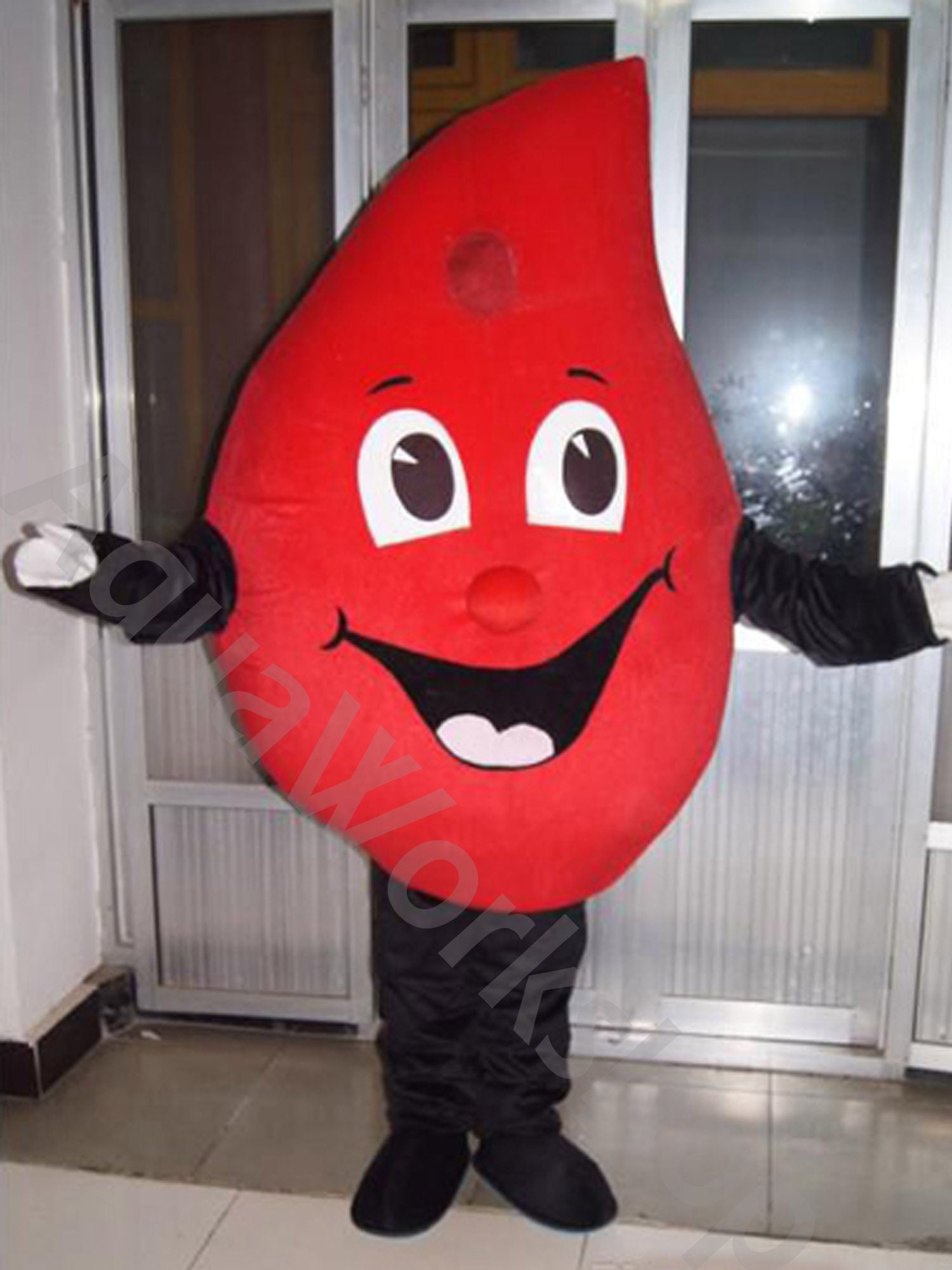 Drop Blood Costume Mascot Red Cross Health Costume Kids Event | Etsy