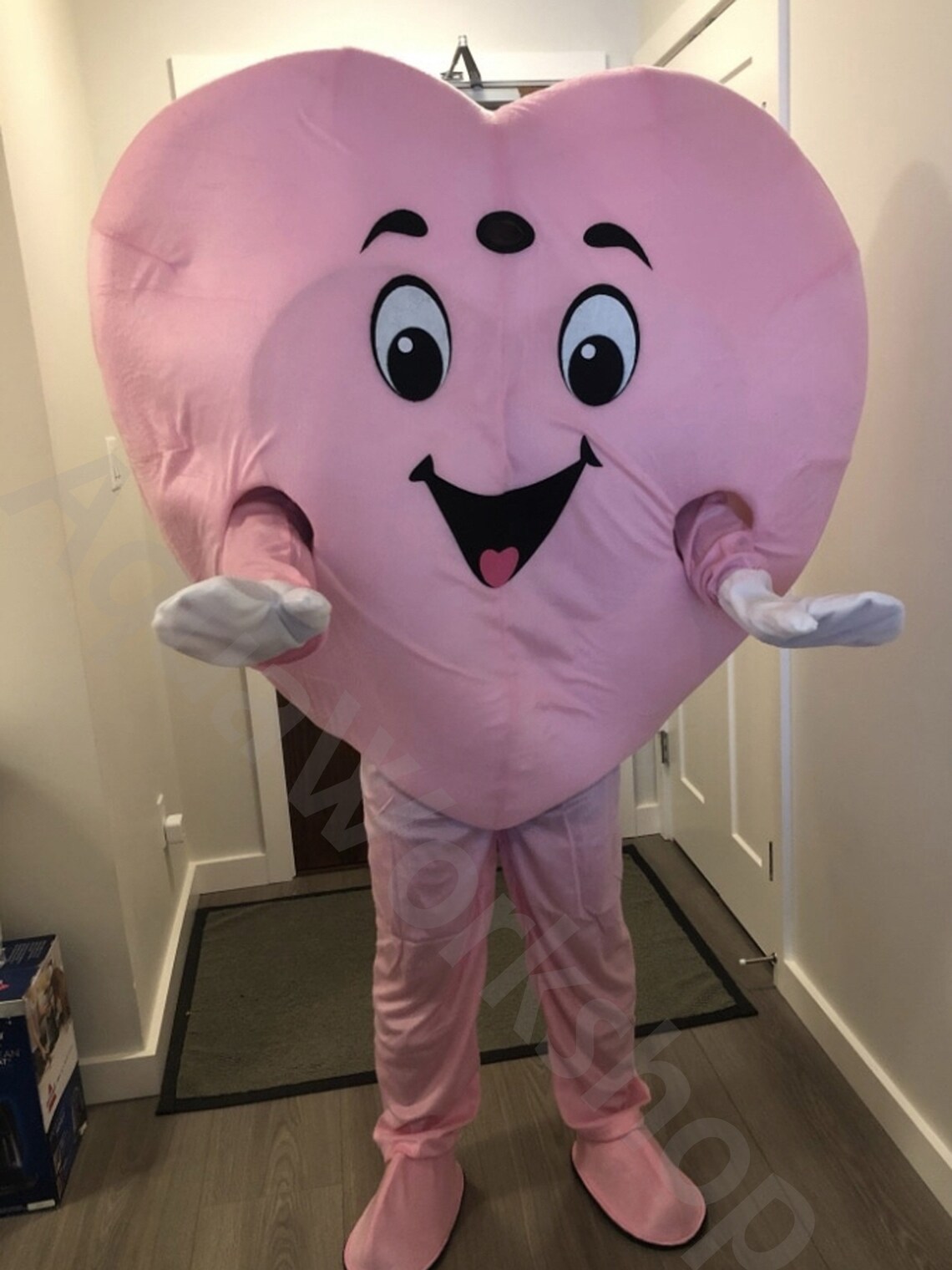 Valentine's Heart Costume Mascot Costume Kids Event Mascot Etsy UK