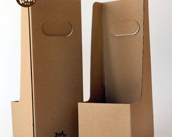 Mason Jar Gift Boxes: Quart Jar Carrier Set of 12