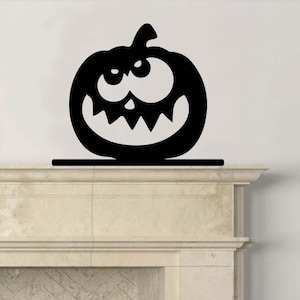 Jack O Lantern 473-014 Houten bord voor Halloween