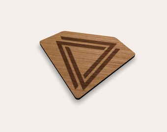 Triangle coasters | Etsy