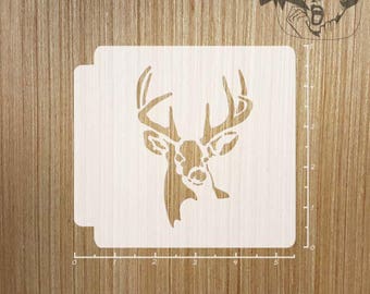 Deer stencil | Etsy