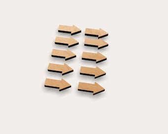 Arrow 267-027 Wooden Cutout Shape (Set of 10)