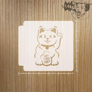 Maneki Neko 783-134 Schablone