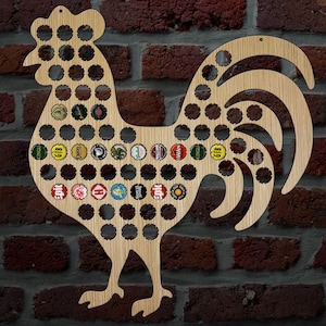 Rooster Body 224-440 Beer Cap Holder
