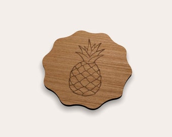 Pineapple 262-252 Coaster (Set of 4)