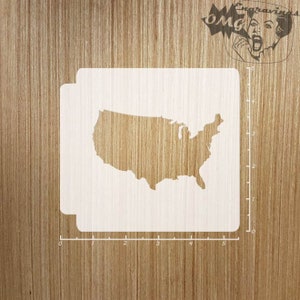 Estêncil 783-145 dos Estados Unidos