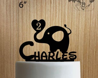 De gâteau personnalisé éléphant 2255-043