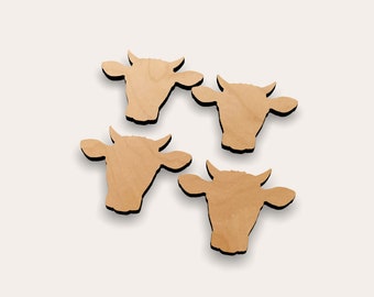 Cow Head 267-199 Cutout Shape (Set of 10)