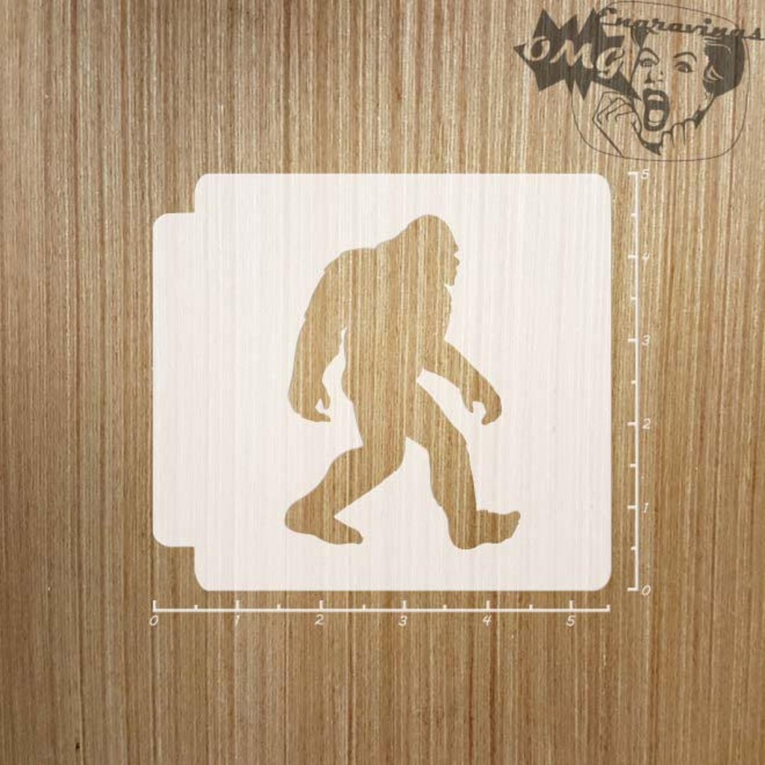 Sasquatch 783-714 Stencil - Etsy