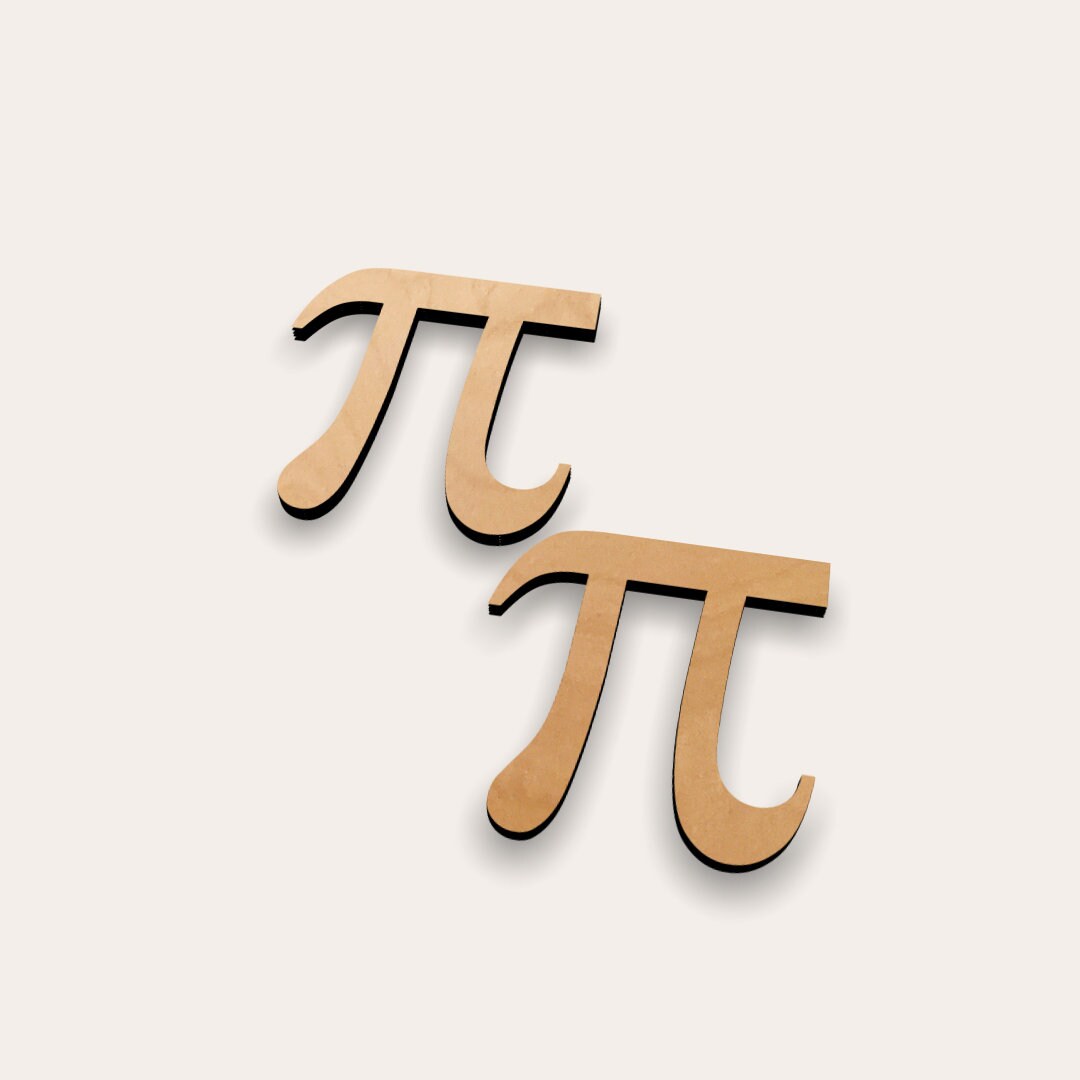 Pi Symbol 267-131 Cutout Shape (set of 10) - Etsy