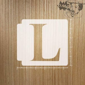 Roman Numeral - L 783-258 Stencil