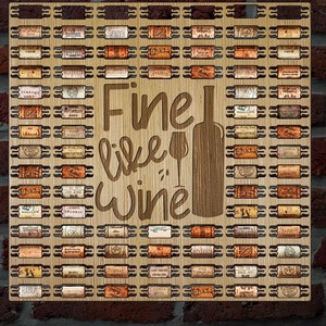 Fine Like Wine 924-026 Wine Cork Holder