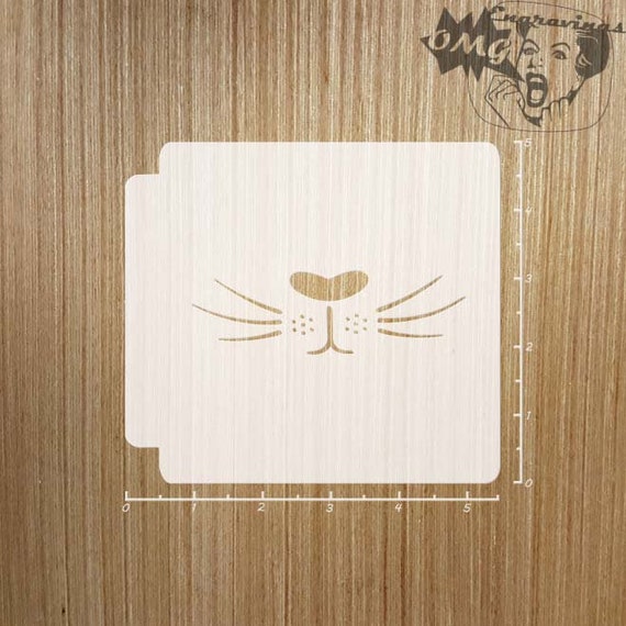 Cat Mouth 783-876 Stencil