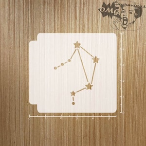 Libra Constellation 783-A152 Stencil