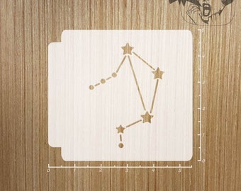 Libra Constellation 783-A152 Stencil