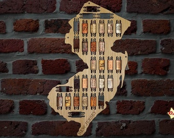 New Jersey State 924-031 Wine Cork Holder