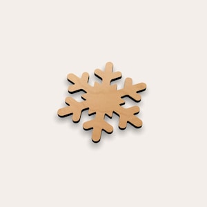 Christmas - Snowflake 267-152 Wooden Cutout Shape (Set of 10)