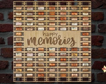 Happy Memories 924-062 Wine Cork Holder