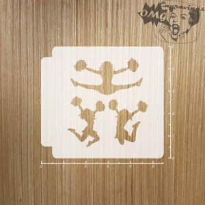 Cheerleader 783-B315 Stencil