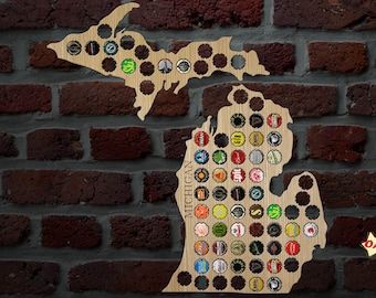 Michigan State 224-038 Beer Cap Holder