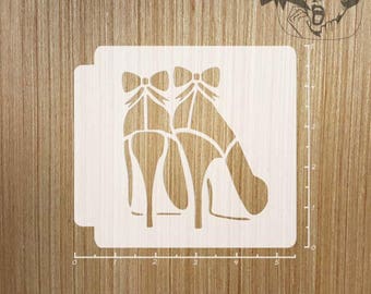 High Heels 783-181 Stencil