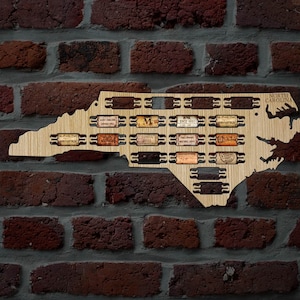 North Carolina State 924-020 Wine Cork Holder