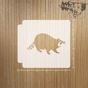 Racoon 783-658 Stencil
