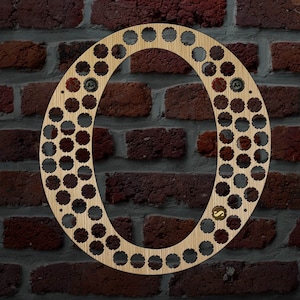 Greek Alphabet Omicron 224-191 Beer Cap Holder