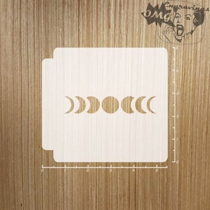 Moon Cycle 783-A017 Stencil