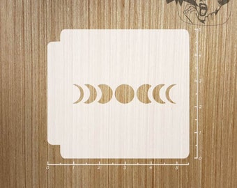 Moon Cycle 783-A017 Stencil