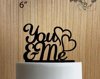 You and Me 225-056 Cake Topper