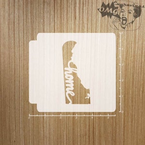Delaware Home State 783-A390 Stencil
