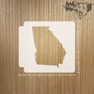Georgia State 783-B495 Stencil