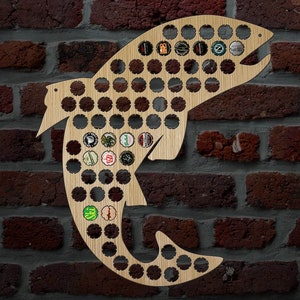 Fish 224-218 Beer Cap Holder