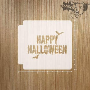 Happy Halloween 783-071 Stencil